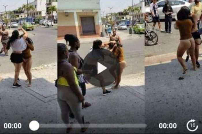 INCREIBLE 2 Mujeres peleando por un hombre hasta quedar sin rropa!! Que Tal!!